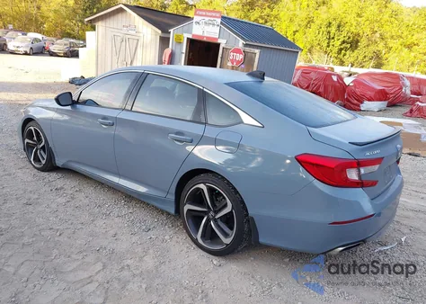 2021 Honda Accord Sport from USA, damaged, VIN 1HGCV1F34MA098215